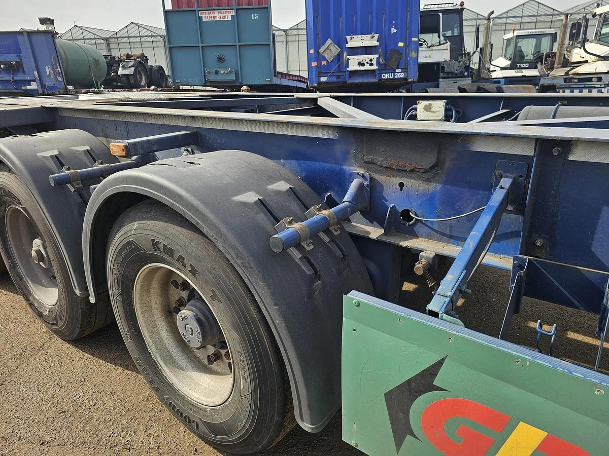 Van Hool 30 foot container chassis | tank container transport | saf Drum. 1998 immagine 13