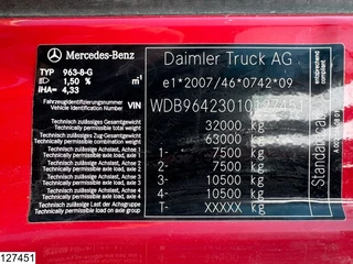 Mercedes-Benz N/A 2017 - Arocs 3243 8x4, EURO 6, Steel suspension, Mayenne obrazek 7