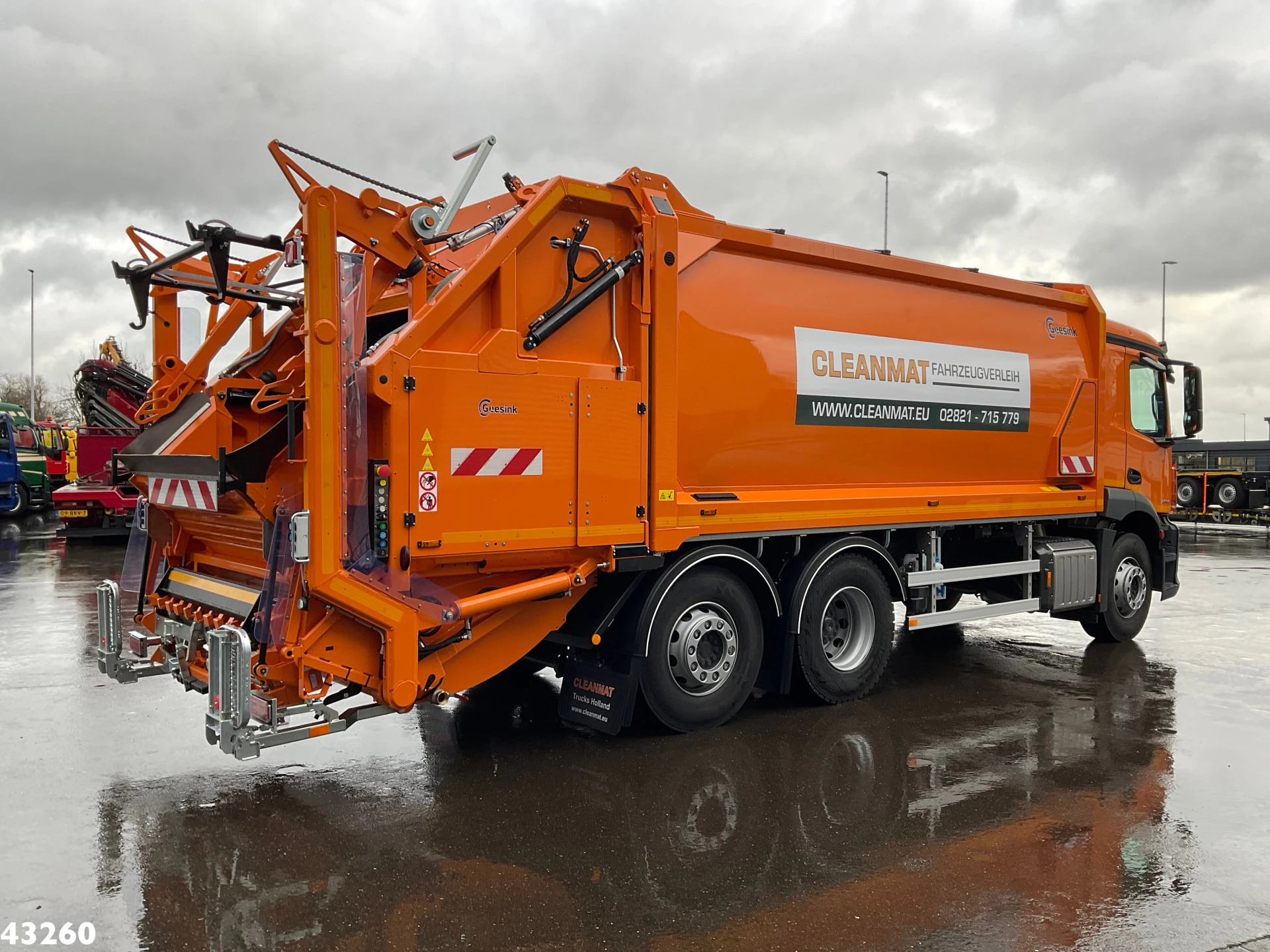 Mercedes-Benz Actros 2024 - 2533 Geesink 23m³ GEC Welvaarts weegsysteem obrázek 4