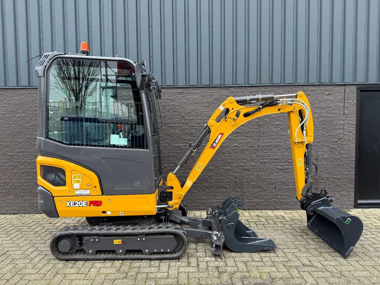 XCMG 2026 - XE20E PRO NIEUW Airco Snelwissel 3 Bakken Extra Functie KUBOTA MOTOR 5X Op Voorraad Bild 3
