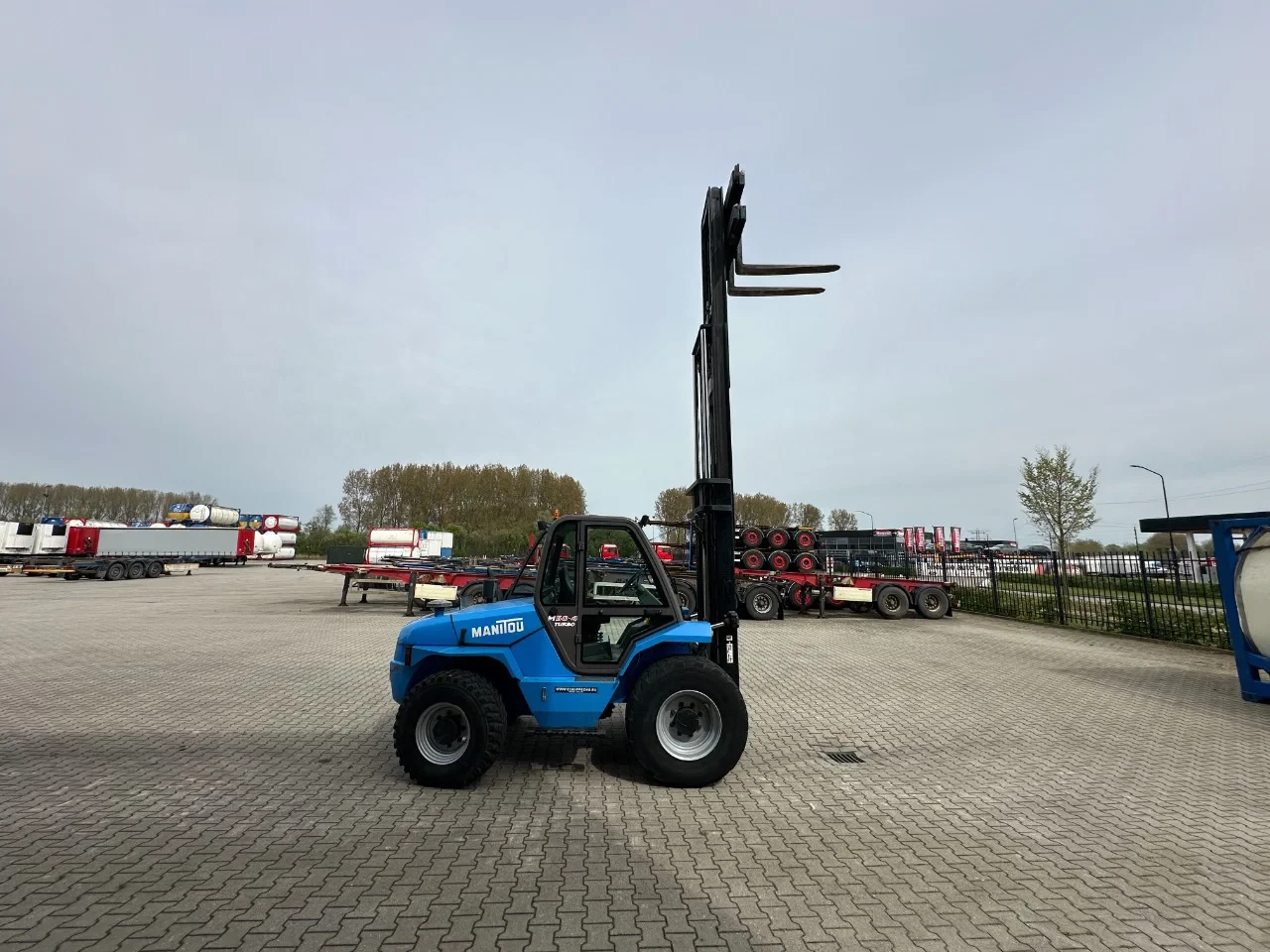 Manitou M 50-4T 2012 - M 50-4T 4x4 rough terrain forklift / only 2.092hrs / triplex-mast / side-shift afbeelding 12