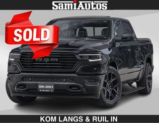 Dodge Ram Pick-Up 2024 - BLACK OPS LONGHORN BRUIN LEDER 5,7L V8 HEMI | VIRTUAL | HEAD | PANODAK | LUCHTVERING | BOM VOL | DC | 402 PK | for sale