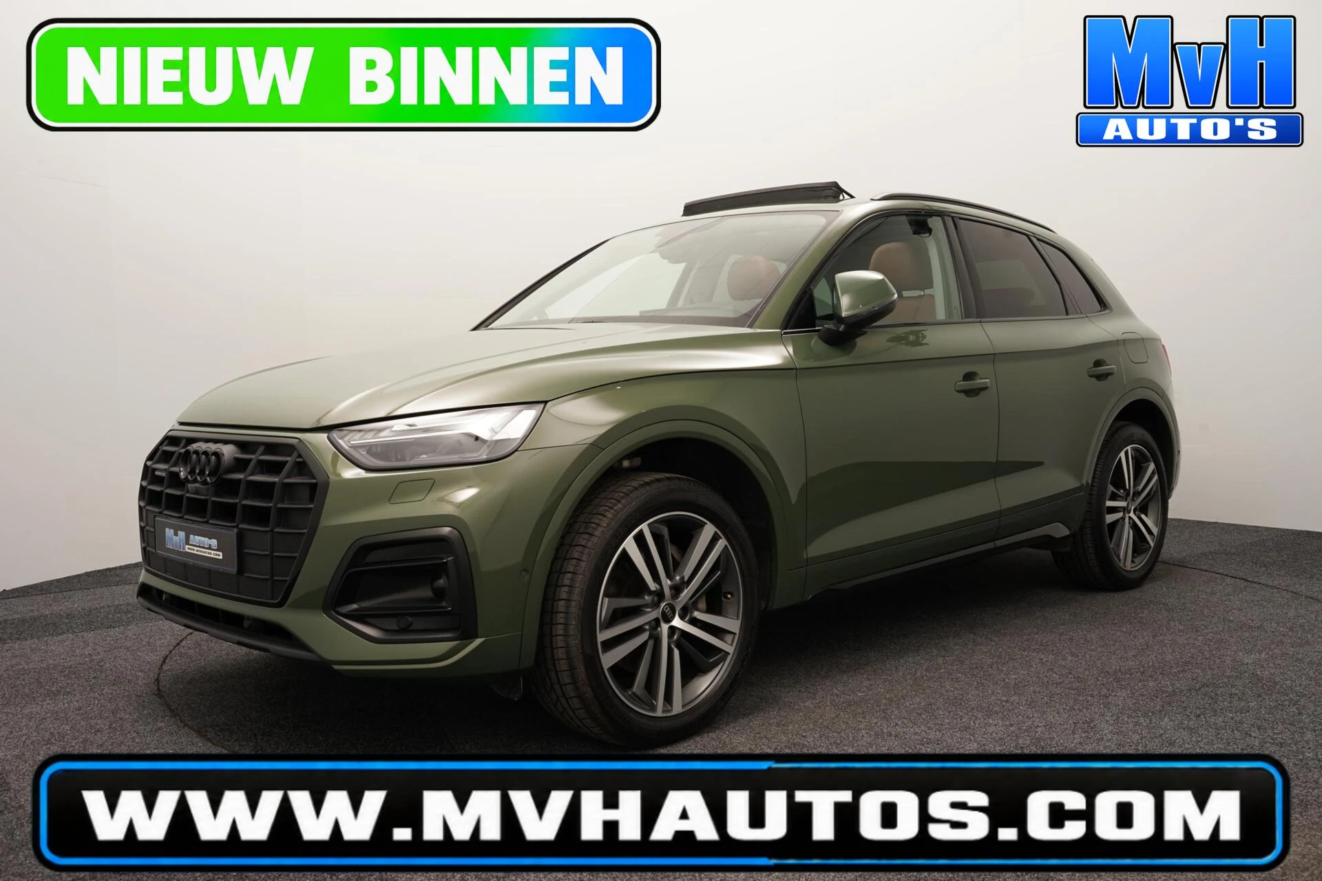 Audi Q5 2024 - 50 TFSI PHEV S ed Quattro|PANO|B&O|360°|MATRIX|SOH100% afbeelding 1