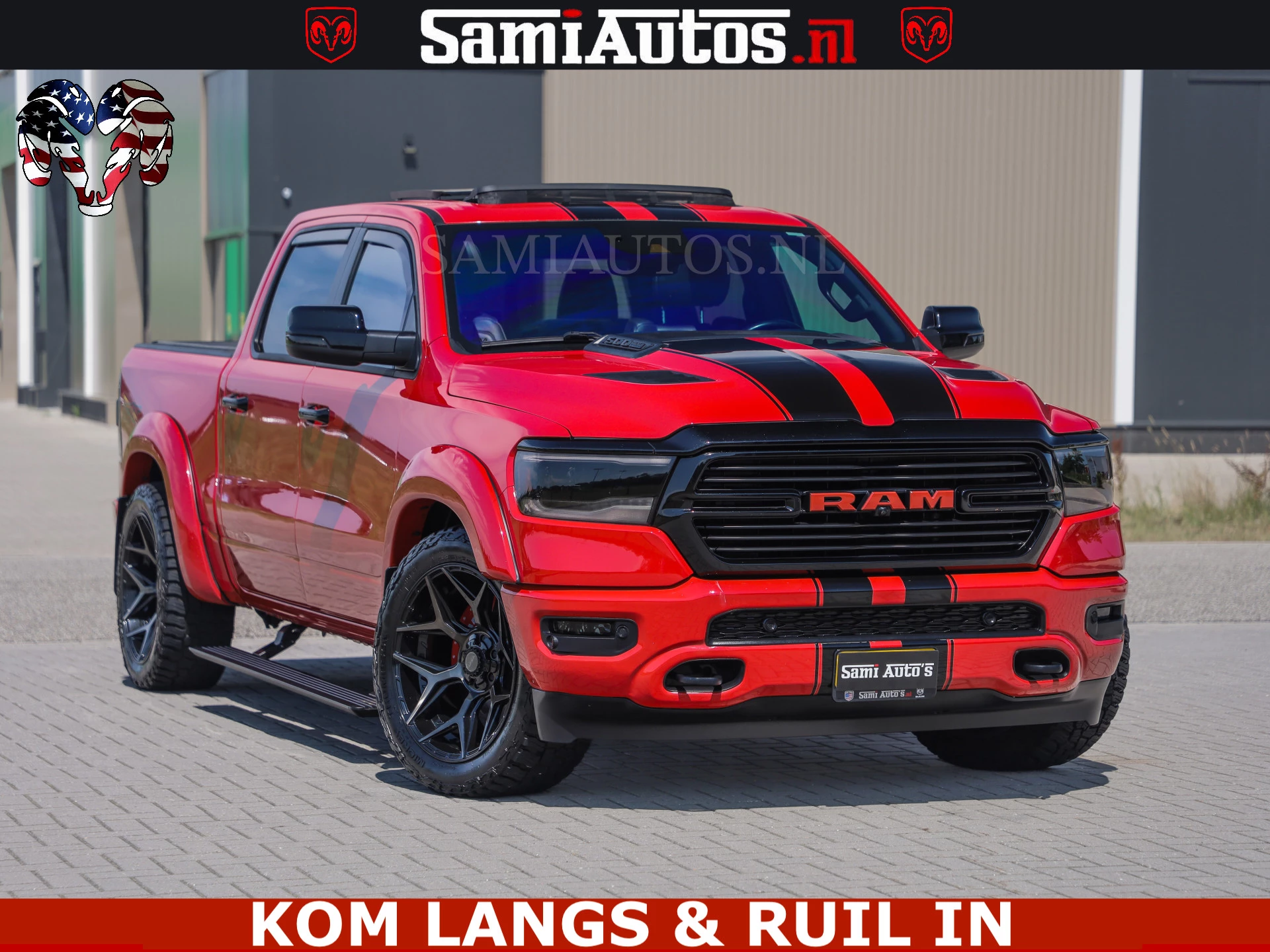 Dodge Ram Pick-Up 2024 - GT TRX PACK | 5.7 V8 HEMI | FLAME RED | HULK PACK | LUCHTVERING | MEGA DIK | DC | afbeelding 56