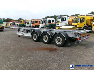 Fliegl 3-axle container trailer 45 ft 2020 zdjęcie 3 miniatura