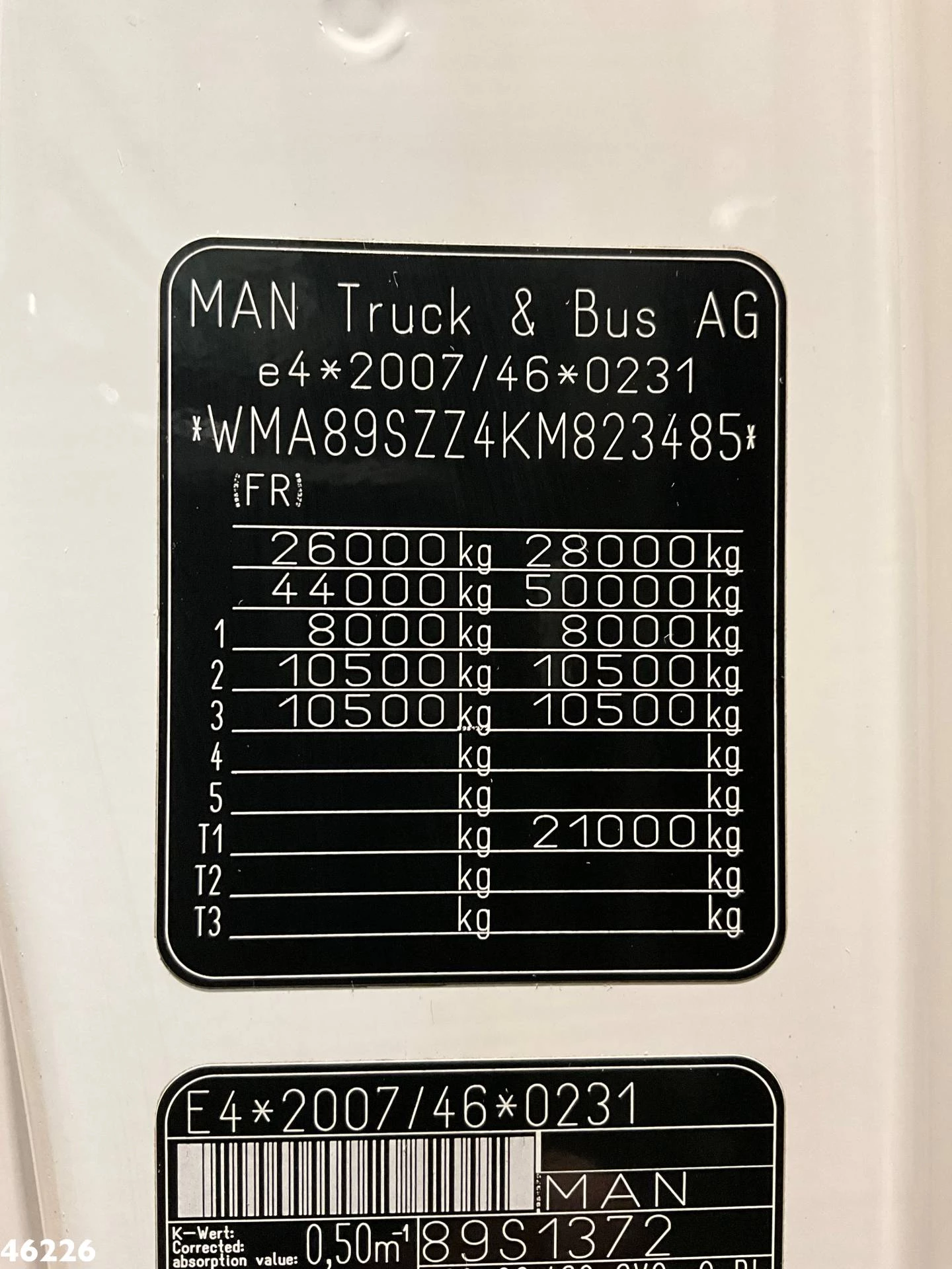 MAN TGS 2019 - 28.460 Euro 6 Marrel 20 Ton haakarmsysteem imagen 20
