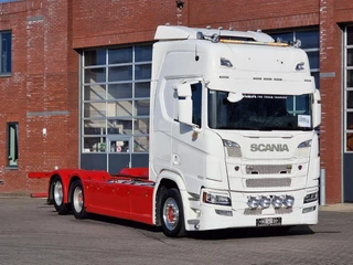Scania R 2019 - R500 NGS Highline 6x2 chassis - Retarder - Full air - 4.75 WB - Leather te koop