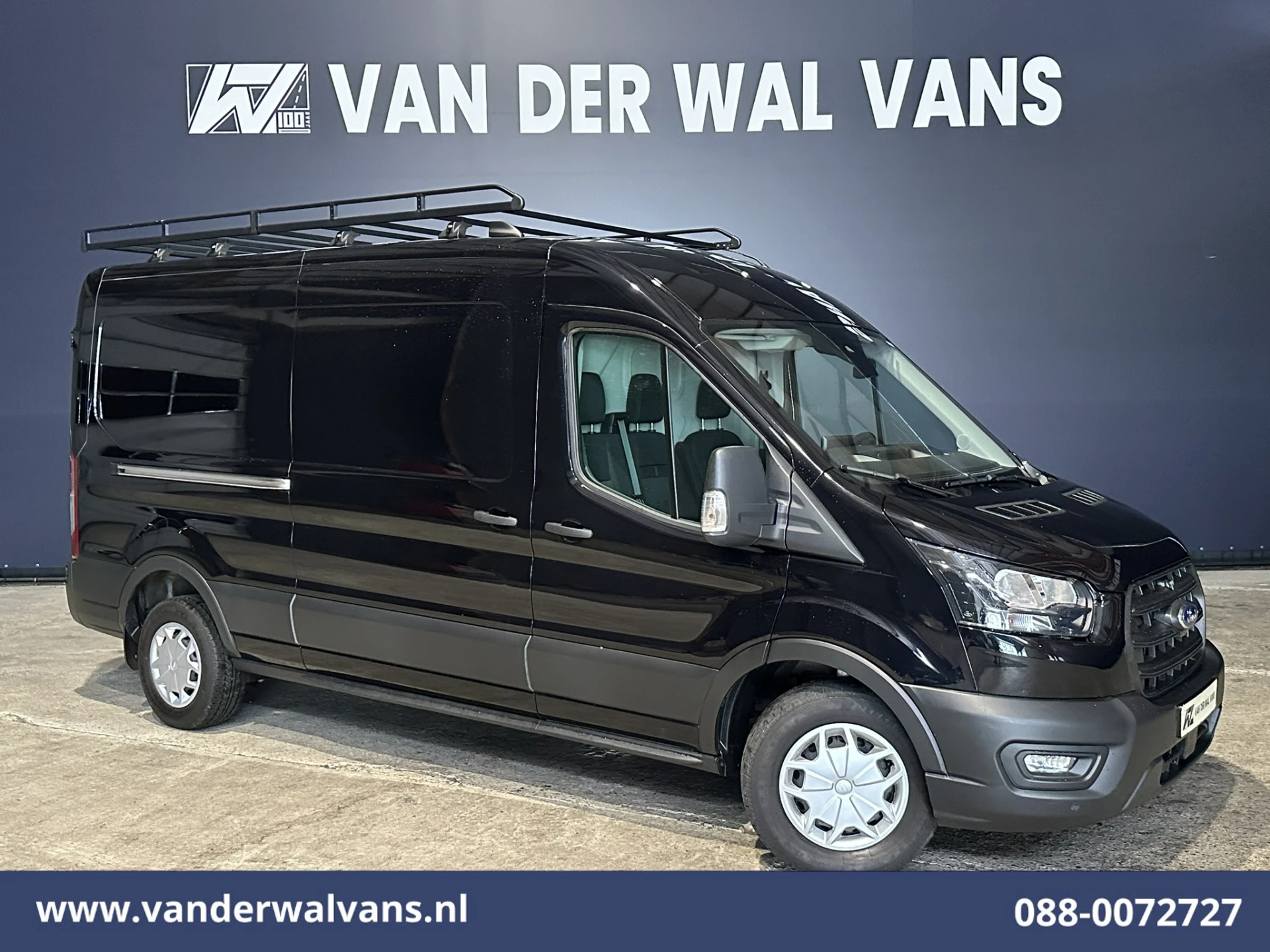 Ford Transit 2023 - 2.0 TDCI 130pk L3H2 Euro6 Airco | Navigatie | Imperiaal | Apple Carplay | Cruisecontrol afbeelding 1