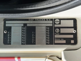 DAF 400 2015 - CF SPACE CAB TOP CONDITION NL TRUCK obrazek 20