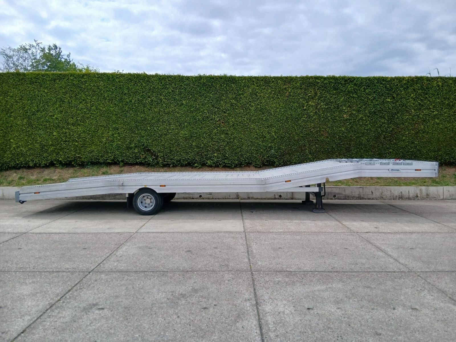 Veldhuizen 2025 - 5,0-tons Auto oplegger 9,5 m. afbeelding 2