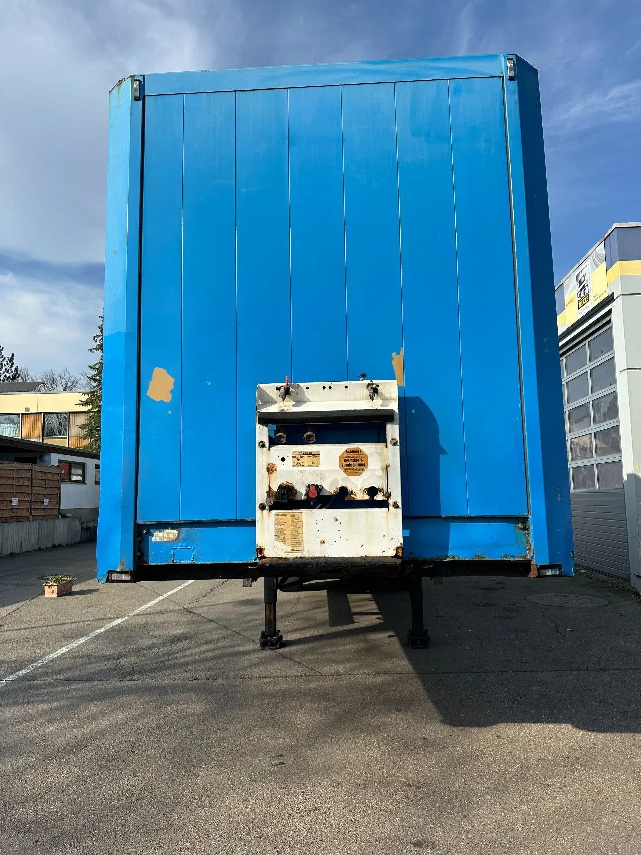 Krone 2004 - SDK 27 *3-Achs *MEGA *Kofferauflieger immagine 9