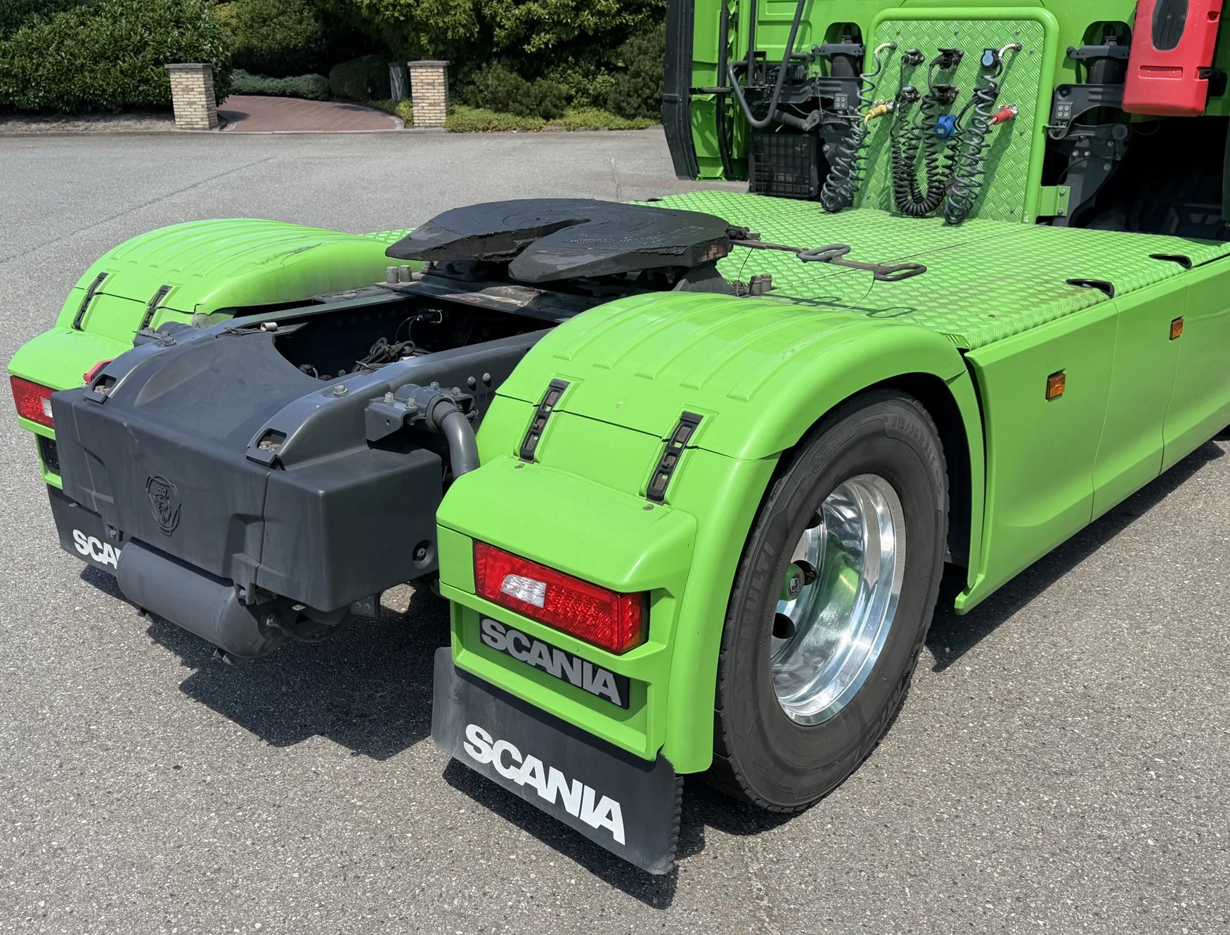 Scania R 2019 - R450 NGS 2X TANKS PARK AIRCO ONLY 738.000 KM 4-POINT AIRSUSPENSION BELGIUM TRUCK obrázek 17
