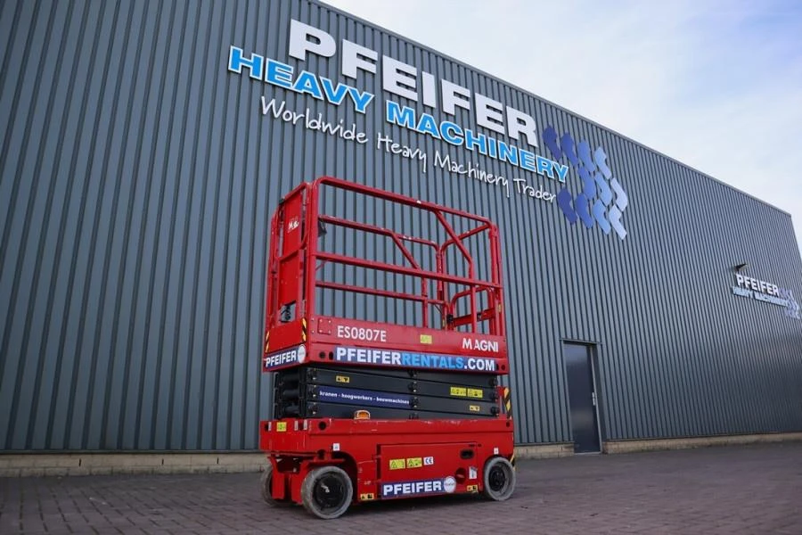 Magni 2019 - ES0807E 7.8m Working Height, 230kg Capacity, Non M immagine 1