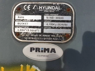 Hyundai N/A - Excavator Digging Bucket - Robex 800 obrazek 6