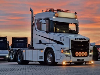 Scania T T580 V8 Tuft Torpedo V8 - Custom exterior - Retarder - Full air - Show truck - Stack exhaust
