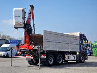 Scania G 2020 - G500 6x2 - Tipper + Palfinger epsilon M110L - Retarder - HUB reduction - Full air immagine 28