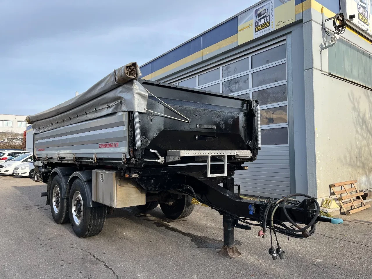 Schwarzmüller 2019 - Z2 *3-Seiten-Tandemkipper *Rollplane *Alcoa *19.000 kg image 7