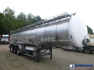 Burg Chemical tank inox 32.6 m3 / 3 comp 1989 afbeelding 2 miniatuur