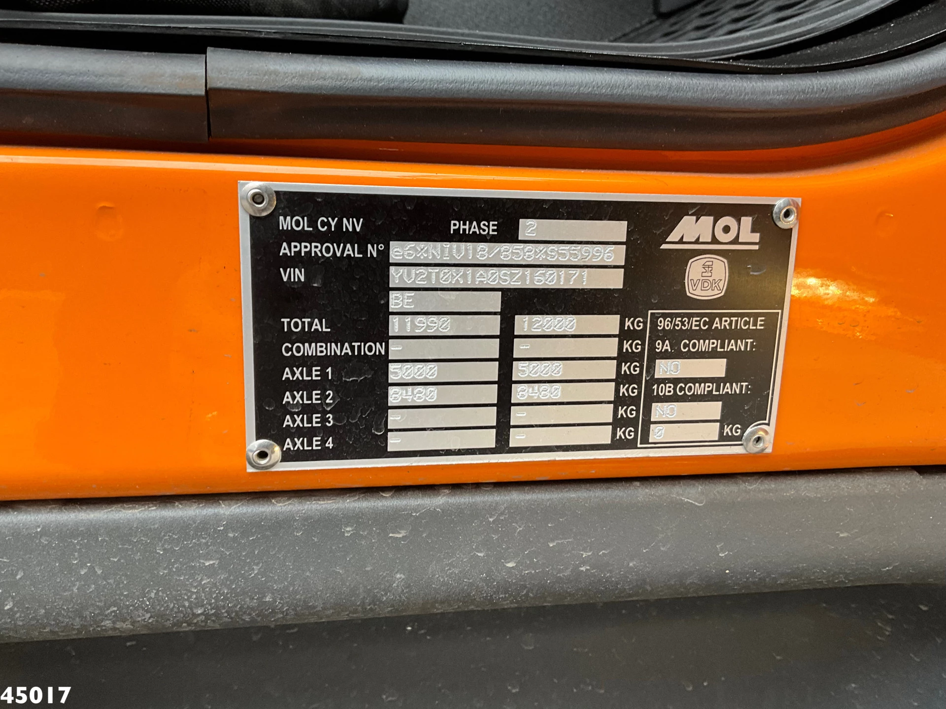 Volvo FL 250 VDK 9m³ 2025 Bild 15