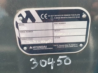 Hyundai N/A - Excavator digging bucket 250 obrazek 7