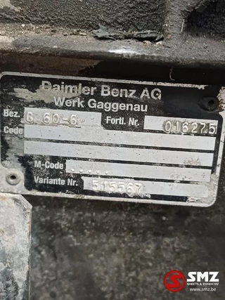 Mercedes-Benz N/A - Occ versnellingsbak G60-6 Mercedes image 5
