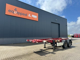 Krone N/A 2009 - 2-axle 20FT chassis / BPW + drumbrakes, / airsuspension / empty weight: 3.180kg / 2x available for sale