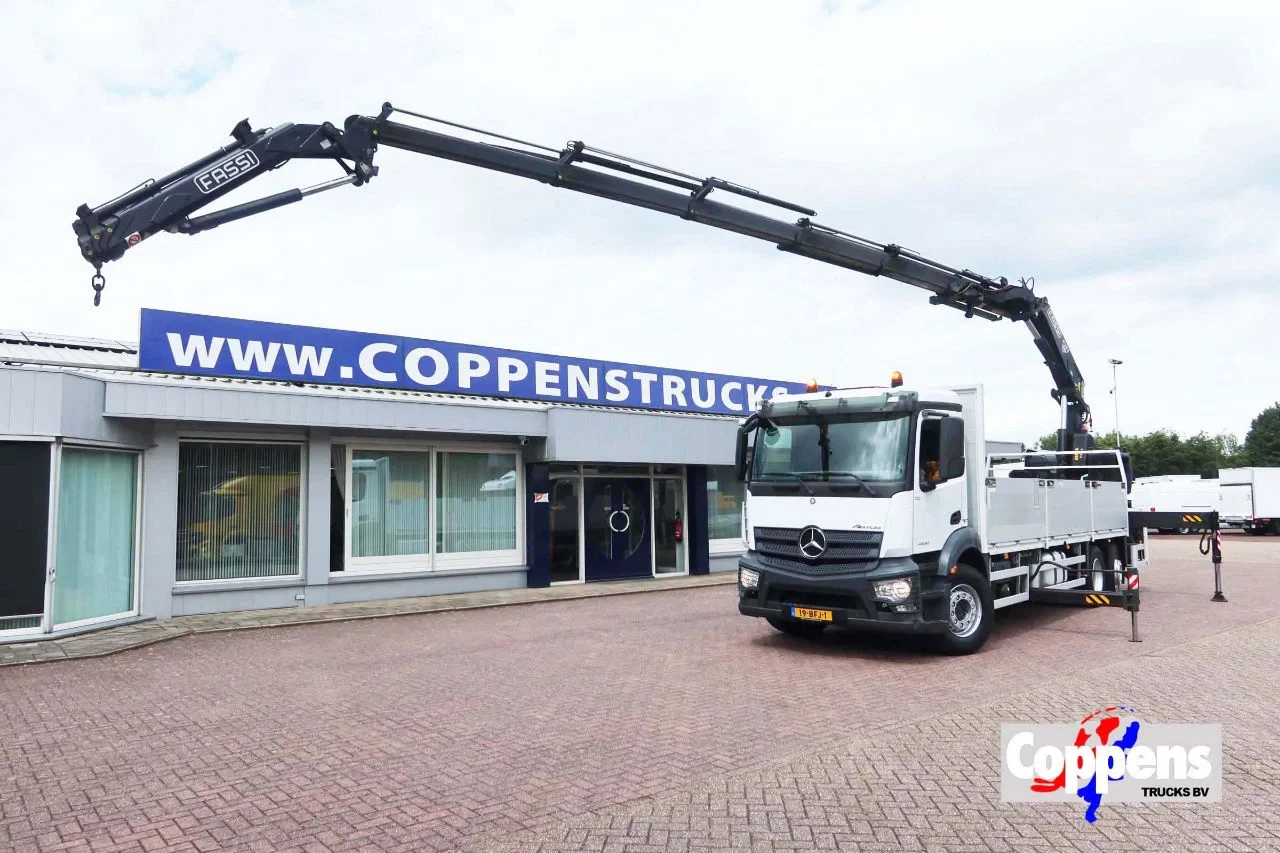 Mercedes-Benz Antos 2014 - 2830 Kraanwagen open Laadbak Fassi F295 + FLY-JIB Bild 1