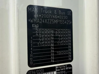 MAN TGX 2021 - 26.470 bild 18