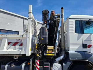 MAN TGS 2014 - 18.360 / FASSI F135 REMOTED CRANE / TIPPER / BIG AXLE / FULL-STEEL / DRUM BRAKES / 211690 KM / AIRCO / FRIDGE / AUTOMATIC / EURO-5 / 2014 obrazek 16