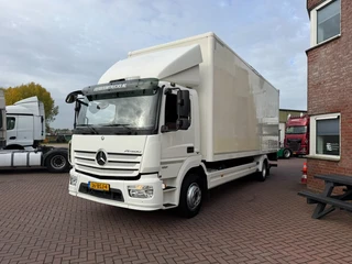 Mercedes-Benz Atego 2015 - Atego 1221L 4X2 Koffer mit Ladebordwand / Klima / Smart tacho / TOP ZUSTAND afbeelding 2 miniatuur