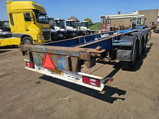 HRD NT CON.40 foot extendible chassis 2 x 20 foot / landbouw kenteken / geen apk nodig. 2001 afbeelding 2 miniatuur