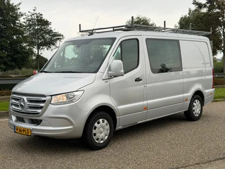 Mercedes-Benz Sprinter 2023 - 319CDI Dubbelcabine Automaat Airco 3500KG Trekhaak afbeelding 2 miniatuur