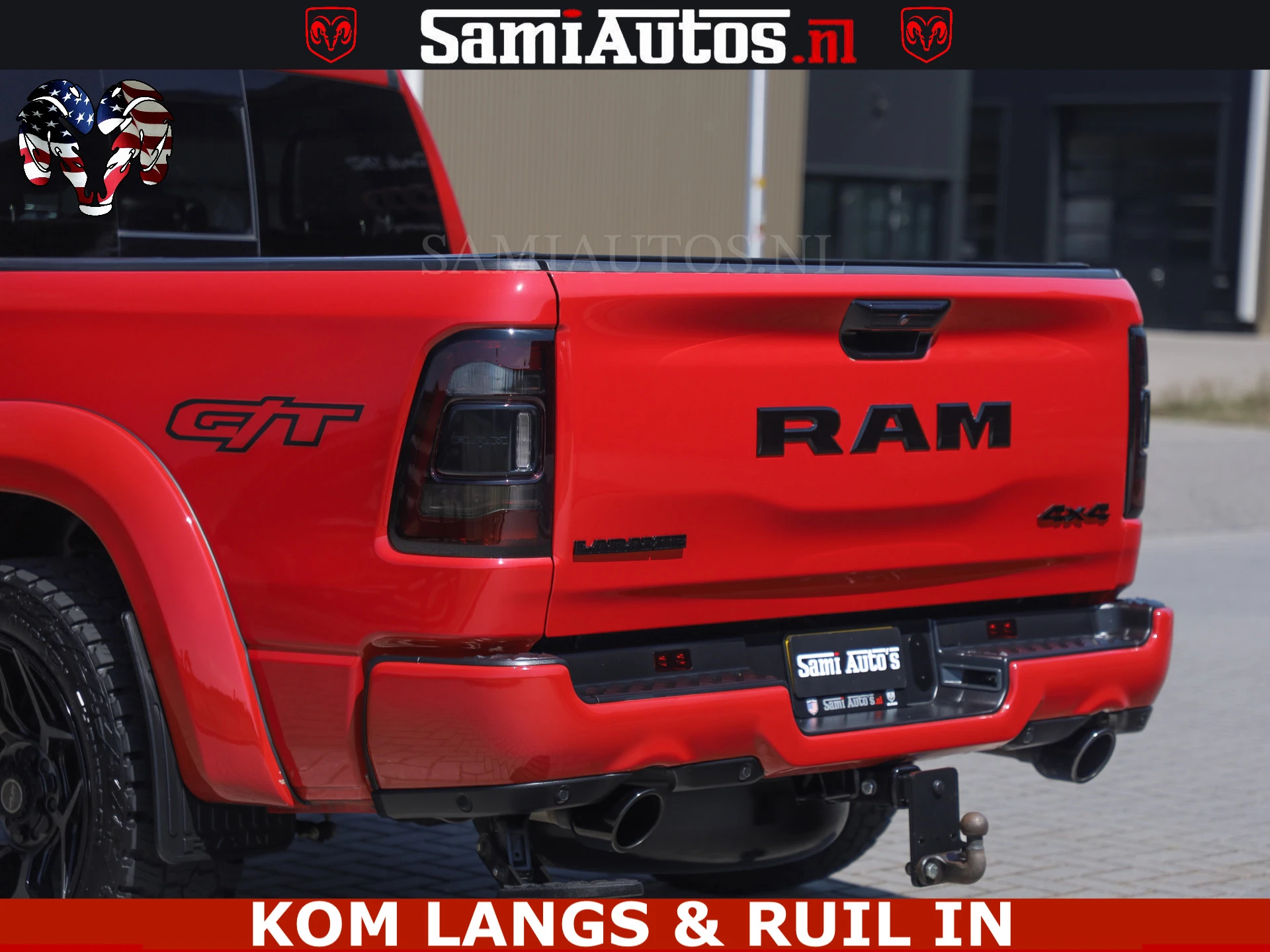 Dodge Ram Pick-Up 2024 - GT TRX PACK | 5.7 V8 HEMI | FLAME RED | HULK PACK | LUCHTVERING | MEGA DIK | DC | afbeelding 5