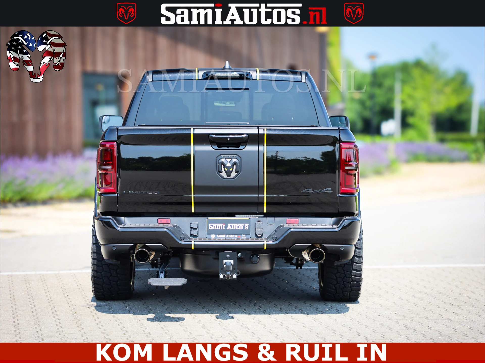 Dodge Ram Pick-Up 2024 - Limited Night Sport High Output 540HP 706Nm | Massage + Full Option | De Meest Luxe en Volle in zijn Klasse | zdjęcie 38