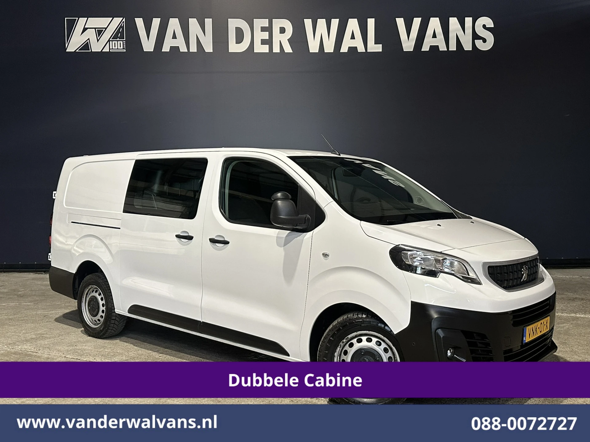 Peugeot Expert 2022 - 2.0 BlueHDI 123pk L3H1 Dubbele Cabine Euro6 Airco | 5-Zits | Camera | Navigatie | Apple Carplay afbeelding 1