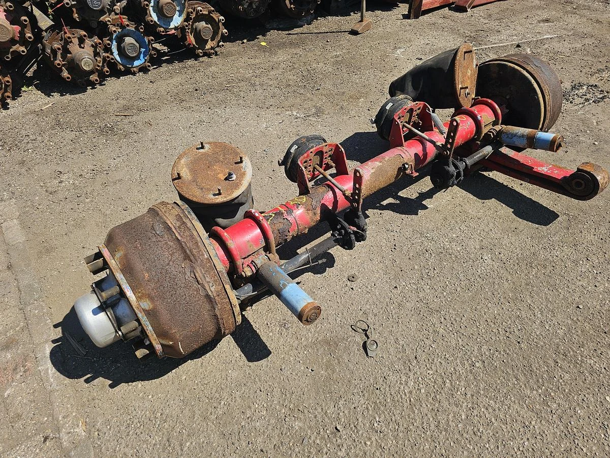 SAF TRAILER AXLE DRUM SINGLE TIRE. 1998 afbeelding 1