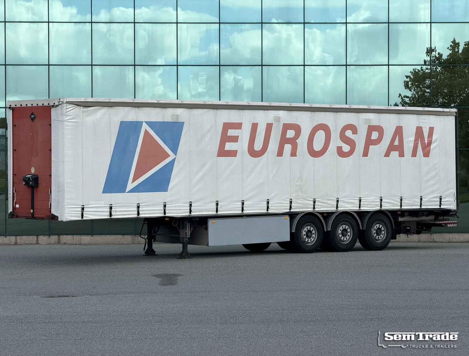 Samro ST39WGRA 2006 - BPW AXLES DISC BRAKES SLIDING ROOF TAIL LIFT HOLLAND-TRAILER afbeelding 1