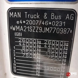 MAN N/A 2018 - Occ Cabine RHD MAN imagem 17