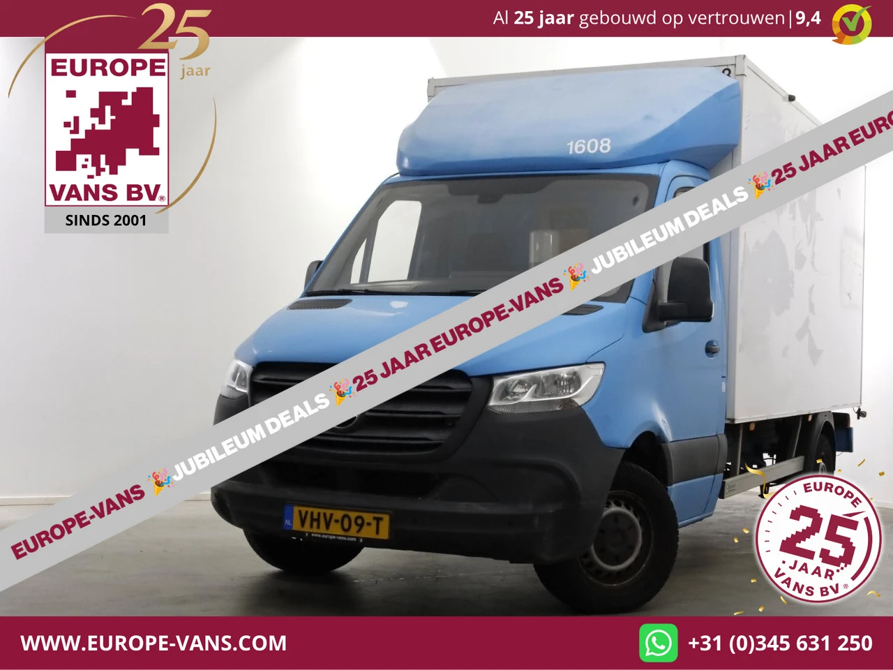 Mercedes-Benz Sprinter 2020 - 311 CDI 115pk E6 RWD Bakwagen met achterdeuren 2-Persoons 12-2020 afbeelding 1