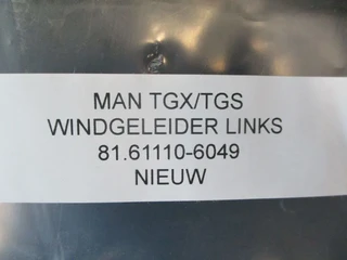 MAN TGX - TGX/TGS 81.61110-6049 WINDGELEIDER LINKS EURO 5 NIEUW! obrázek 2 náhled
