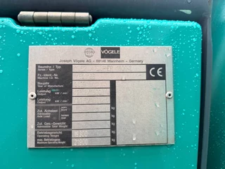 Vögele N/A 2007 - SUPER 1800-2 изображение 7