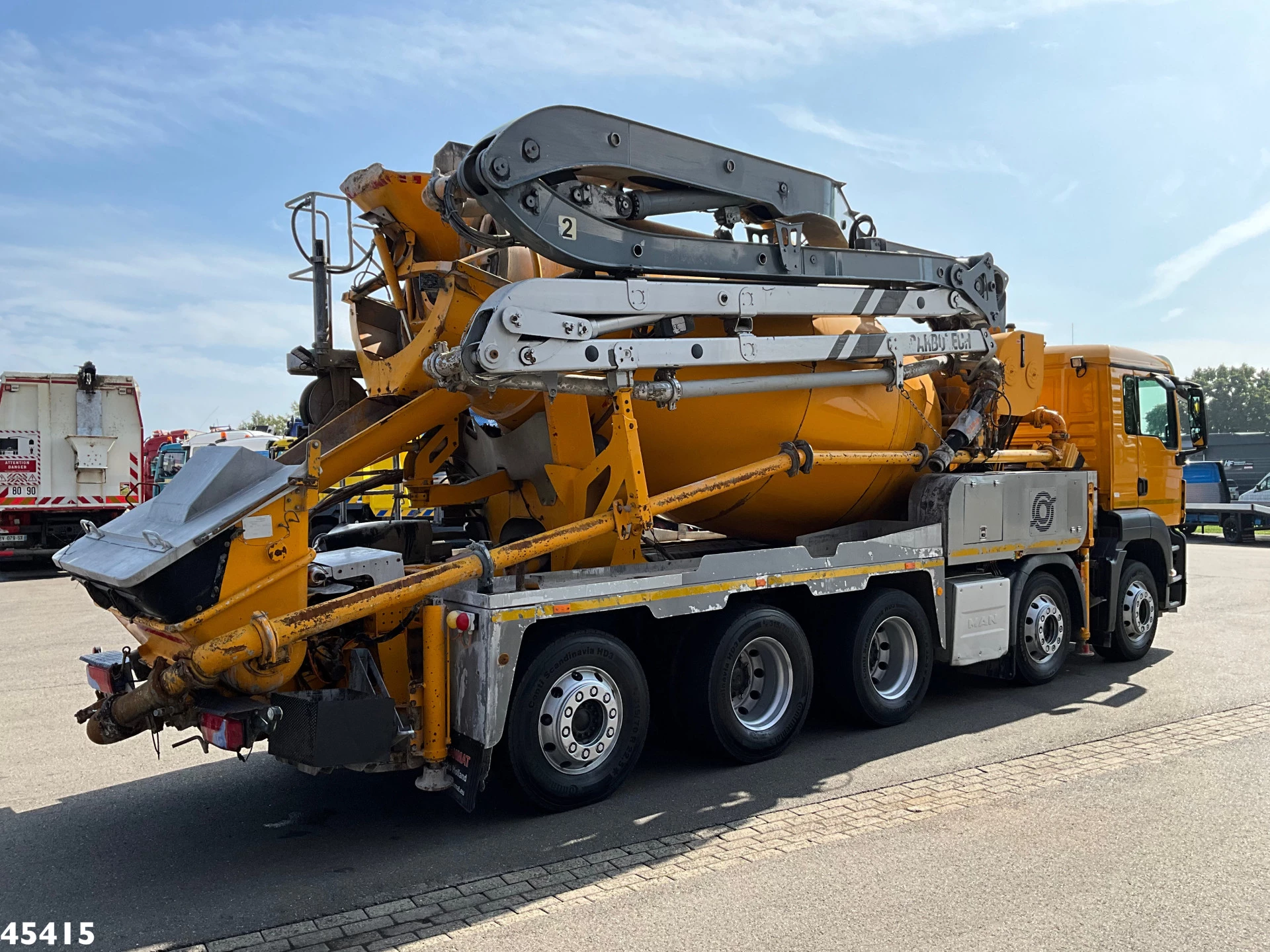 MAN TGS 2015 - 35.440 Euro 6 10x4 CIFA 12m³ Mixer + CIFA pump Just 200.228 km! afbeelding 5