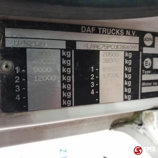 DAF N/A 2009 - Occ Cabine RHD DAF zdjecie 15