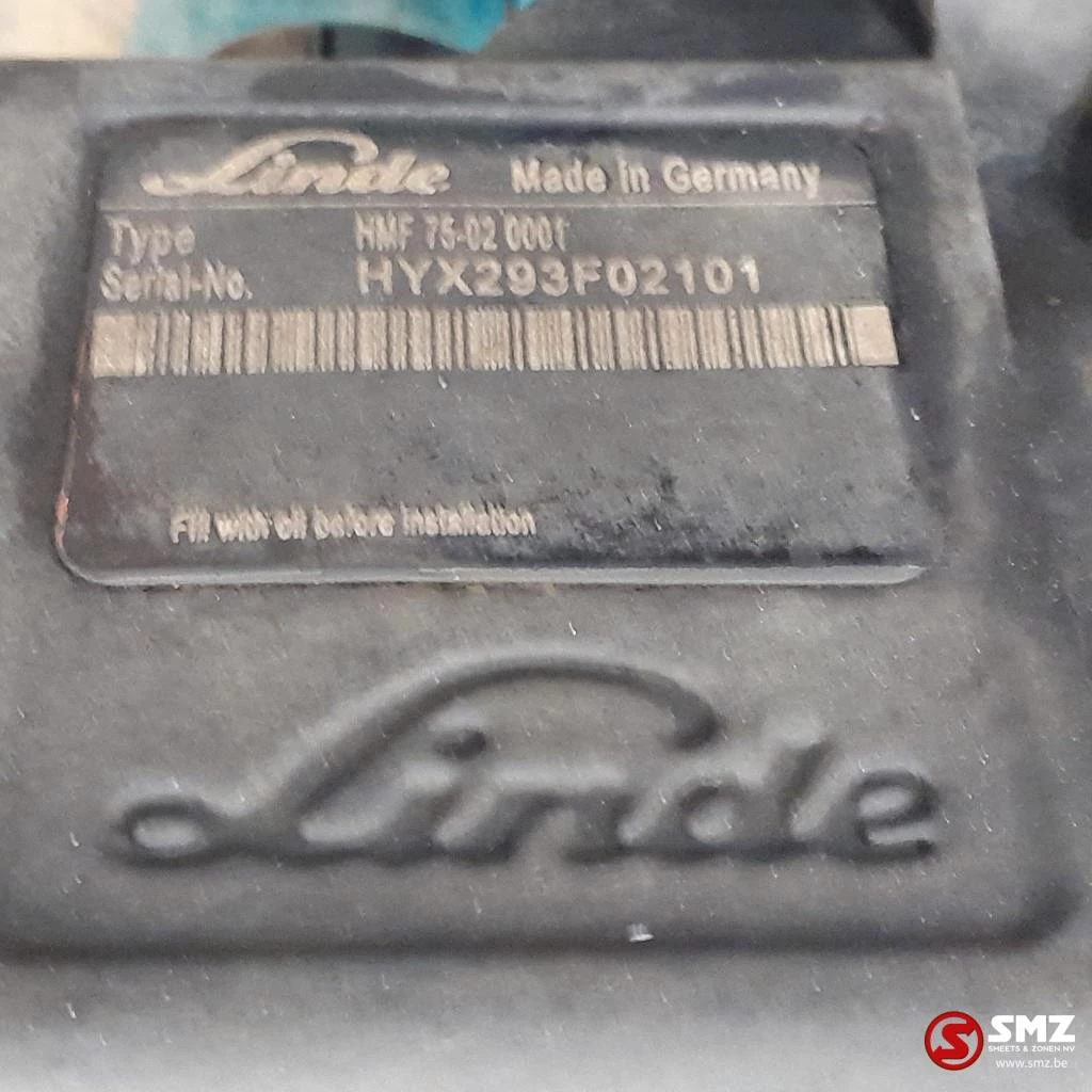 Linde 2009 - Occ hydraulische motor + hydraulische hogedrukpomp afbeelding 8