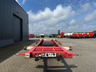 Krone N/A 2009 - 2-axle 20FT chassis / BPW + drumbrakes, / airsuspension / empty weight: 3.180kg / 2x available image 5