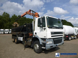 DAF CF 85.360 8X4 RHD tipper + Terex 118.2 VGL-A15 2010 изображение 3 миниатюра