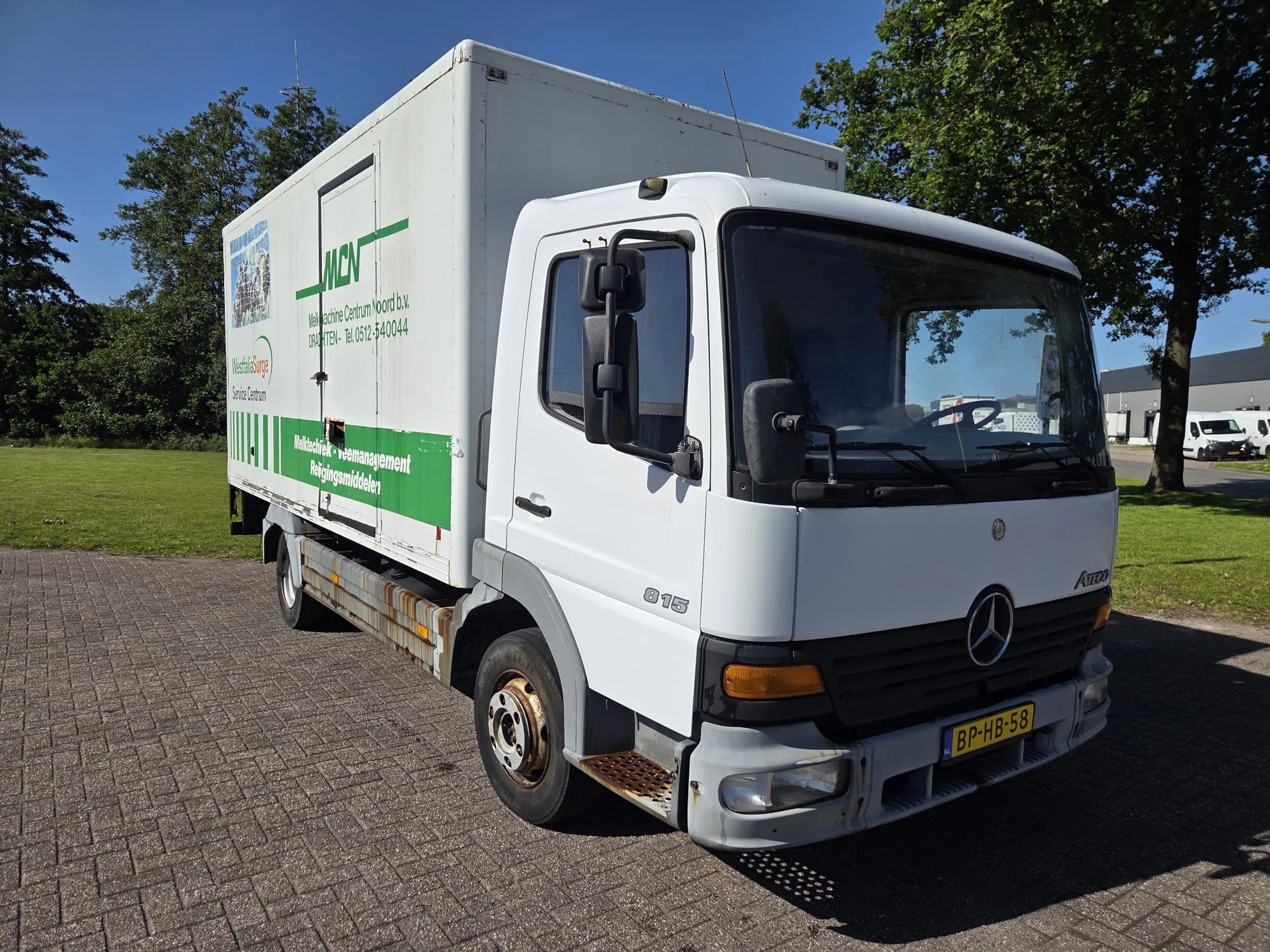Mercedes-Benz Atego 2004 - 815 Full Steel Suspension afbeelding 2