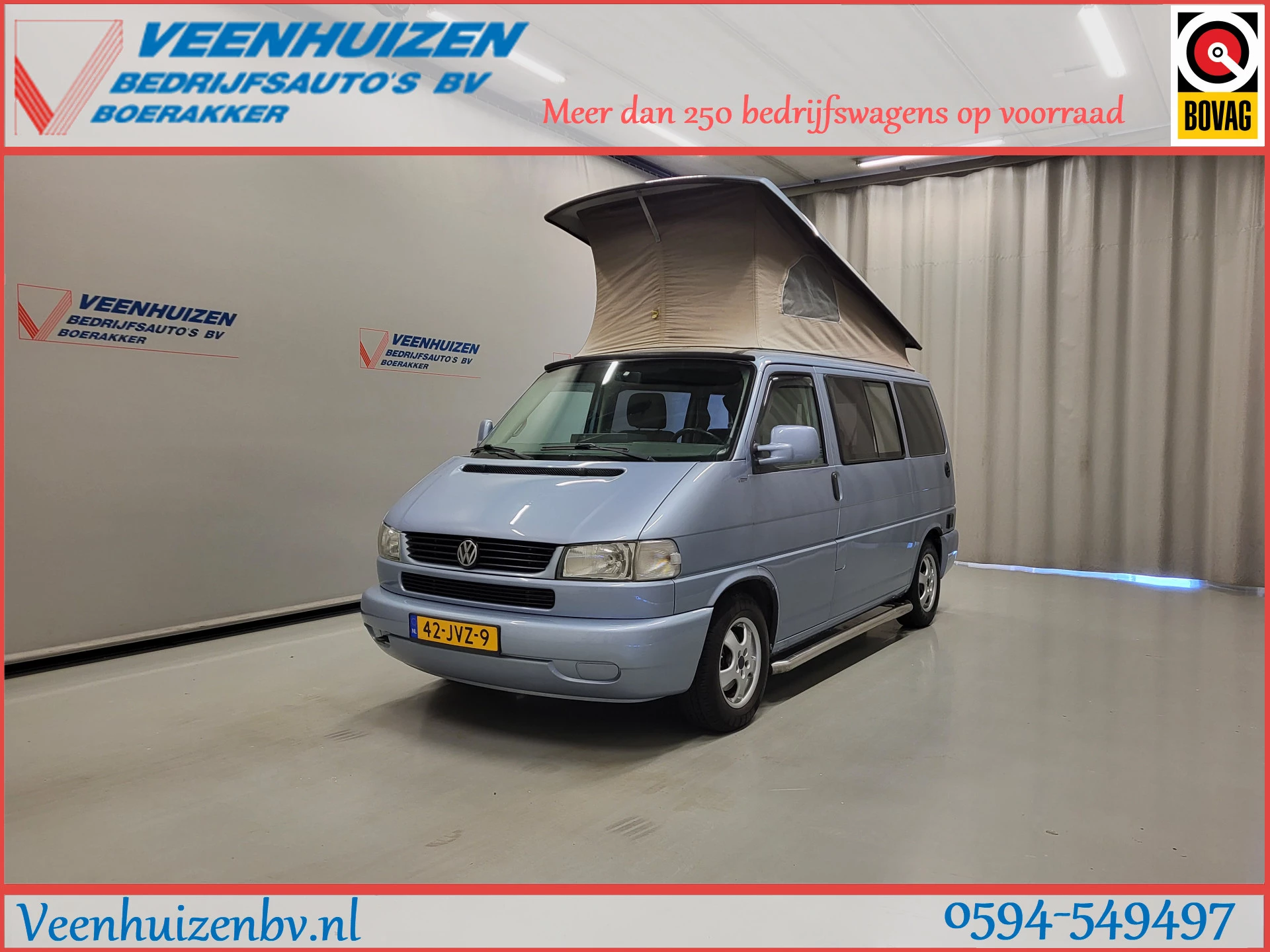 Volkswagen Transporter 2002 - 2.5TDI Originele California! afbeelding 1