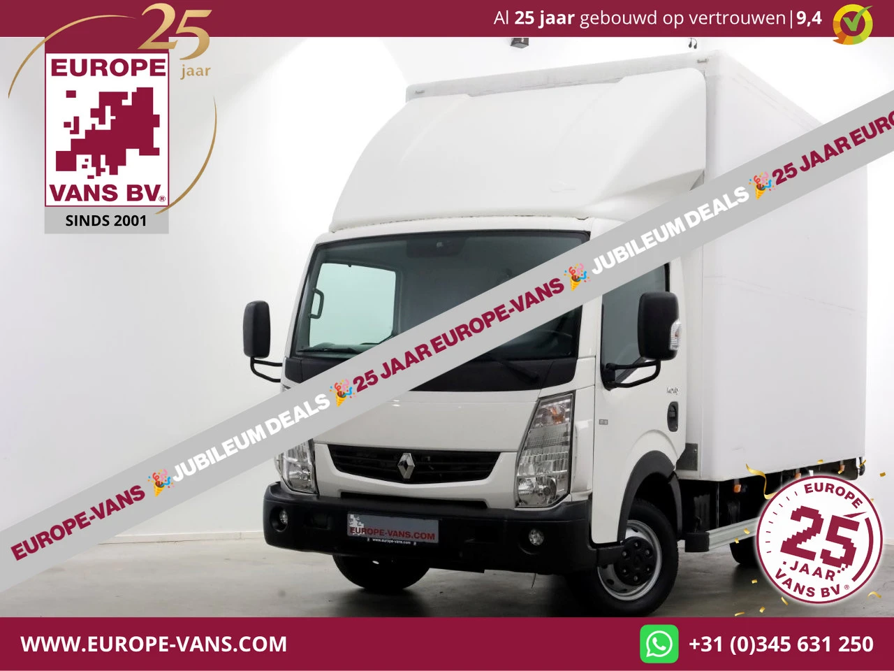 Renault Maxity 2020 - 130.35 3.0 130pk E6 Compacte bakwagen met laadklep 03-2020 afbeelding 1
