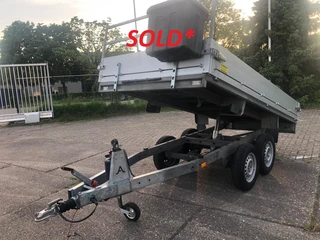 Anssems KLTT 2000-305X150 2020 - KLTT 2000 kipper achterwaarts 45-WX-KX SOLD** Kipper tandem ongeremd Y-Al-ko 750 kg. te koop